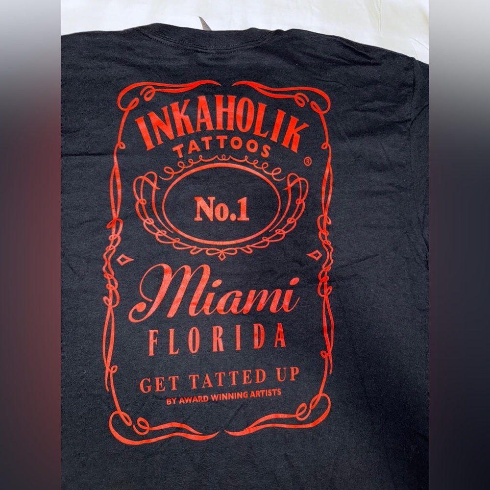 SOLD-NWOT inkaholik tatto shirt size L - Picture 8 of 8